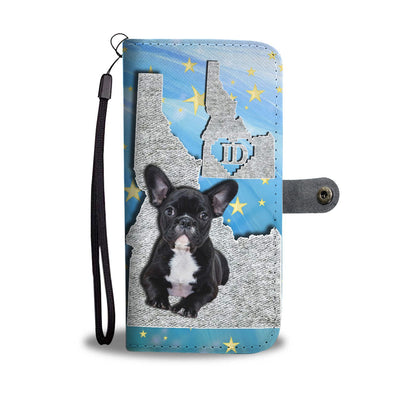Cute French Bulldog Print Wallet Case-Free Shipping-ID State - Deruj.com