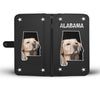 Labrador Retriever On Black Print Wallet Case-Free Shipping-AL State - Deruj.com