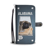 Pug Dog Print Wallet Case-Free Shipping-AL State - Deruj.com