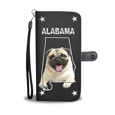 Laughing Pug Dog Wallet Case-Free Shipping-AL State - Deruj.com