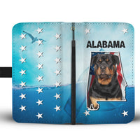 Rottweiler Dog Print Wallet Case-Free Shipping-AL States - Deruj.com