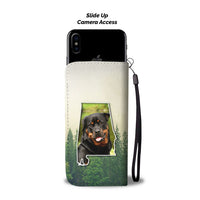 Cute Rottweiler Dog Print Wallet Case-Free Shipping-AL States - Deruj.com