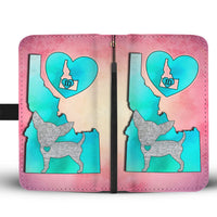Chihuahua Dog Art Print Wallet Case-Free Shipping-ID State - Deruj.com