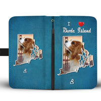 Cute Cavalier King Charles Spaniel Print Wallet Case-Free Shipping-RI State - Deruj.com