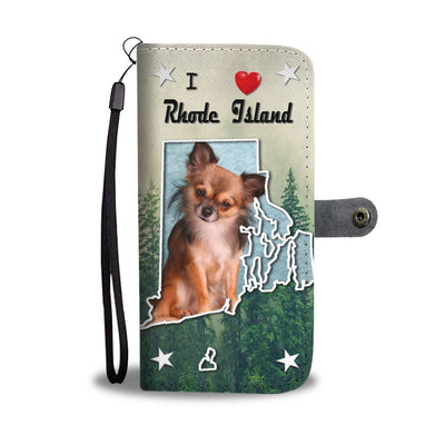 Lovely Chihuahua Print Wallet Case-Free Shipping-RI State - Deruj.com