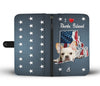 Lovely French Bulldog Print Wallet Case-Free Shipping-RI State - Deruj.com