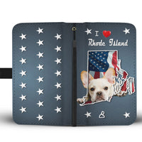 Lovely French Bulldog Print Wallet Case-Free Shipping-RI State - Deruj.com