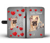 Cute French Bulldog Print Wallet Case-Free Shipping-RI State - Deruj.com