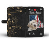 Cute Labrador Retriever Print Wallet Case-Free Shipping-RI State - Deruj.com
