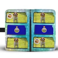 Cute Beagle Print Wallet Case-Free Shipping-KS State - Deruj.com