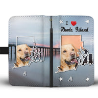 Lovely Labrador Retriever Print Wallet Case-Free Shipping-RI State - Deruj.com