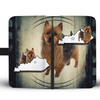 Australian Terrier Print Wallet Case-Free Shipping-KY State - Deruj.com