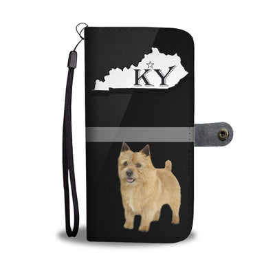 Cute Norwich Terrier Print Wallet Case-Free Shipping-KY State - Deruj.com