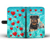 Cute Rottweiler Dog Print Wallet Case-Free Shipping-RI States - Deruj.com