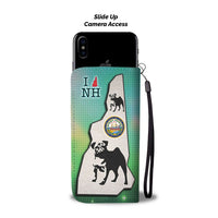 Pug Dog Art Print Wallet Case-Free Shipping-NH State - Deruj.com