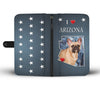 Lovely French Bulldog Print Wallet Case-Free Shipping-AZ State - Deruj.com