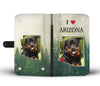 Cute Rottweiler Print Wallet Case-Free Shipping-AZ State - Deruj.com