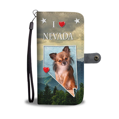 Lovely Chihuahua Print Wallet Case-Free Shipping-NV State - Deruj.com