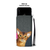 Abyssinian cat Print Wallet Case-Free Shipping-CT State - Deruj.com