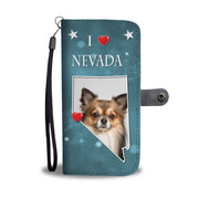 Cute Chihuahua Print Wallet Case-Free Shipping-NV State - Deruj.com