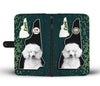Cute Poodle Dog Print Wallet Case-Free Shipping-NH State - Deruj.com