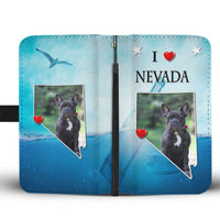 Cute French Bulldog Print Wallet Case-Free Shipping-NV State - Deruj.com