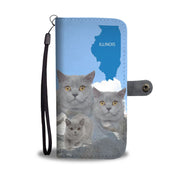 Amazing British Shorthair Cat Print Wallet Case-Free Shipping-IL State - Deruj.com