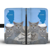 Amazing British Shorthair Cat Print Wallet Case-Free Shipping-IL State - Deruj.com