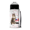 Maine Coon Cat Print Wallet Case-Free Shipping-IL State - Deruj.com