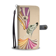 Whippet Dog Print Wallet Case-Free Shipping-IL State - Deruj.com