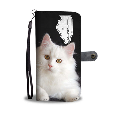 Persian cat Print Wallet Case-Free Shipping-IL State - Deruj.com