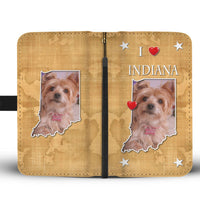 Lovely Yorkshire Terrier Print Wallet Case-Free Shipping-IN State - Deruj.com