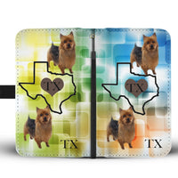 Australian Terrier Print Wallet Case-Free Shipping-TX State - Deruj.com