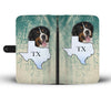 Bernese Mountain Dog Print Wallet Case-Free Shipping-TX State - Deruj.com