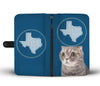 Scottish Fold Cat Print Wallet Case-Free Shipping-TX State - Deruj.com