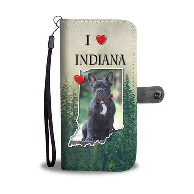 Cute French Bulldog Print Wallet Case-Free Shipping-IN State - Deruj.com