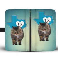 Norwegian Forest Cat Print Wallet Case-Free Shipping-TX State - Deruj.com