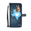 Cute Savannah Cat Print Wallet Case-Free Shipping-TX State - Deruj.com