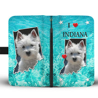 Amazing Westie Dog Print Wallet Case-Free Shipping-IN State - Deruj.com