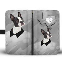 Amazing Boston Terrier Print Wallet Case-Free Shipping-TX State - Deruj.com