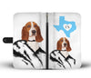 Amazing Basset Hound Print Wallet Case-Free Shipping-TX State - Deruj.com