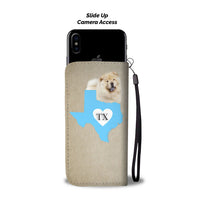 Chow Chow Dog Print Wallet Case-Free Shipping-TX State - Deruj.com