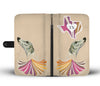 Whippet Dog Print Wallet Case-Free Shipping-TX State - Deruj.com