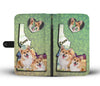 Cardigan Welsh Corgi Dog Print Wallet Case-Free Shipping-ID State - Deruj.com