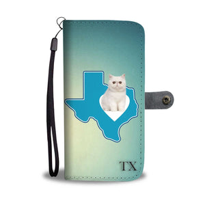 Exotic Shorthair Cat Print Wallet Case-Free Shipping-TX State - Deruj.com