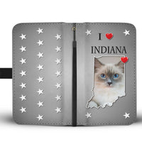 Cute Ragdoll Cat Print Wallet Case-Free Shipping-IN State - Deruj.com