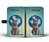 Chartreux Cat Print Wallet Case-Free Shipping-TX State - Deruj.com