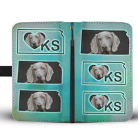 Weimaraner Dog Print Wallet Case-Free Shipping-KS State - Deruj.com
