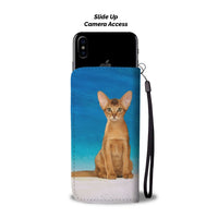 Abyssinian Cat Print Wallet Case-Free Shipping-IN State - Deruj.com