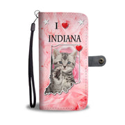 American Shorthair Cat On Pink Print Wallet Case-Free Shiping-IN State - Deruj.com